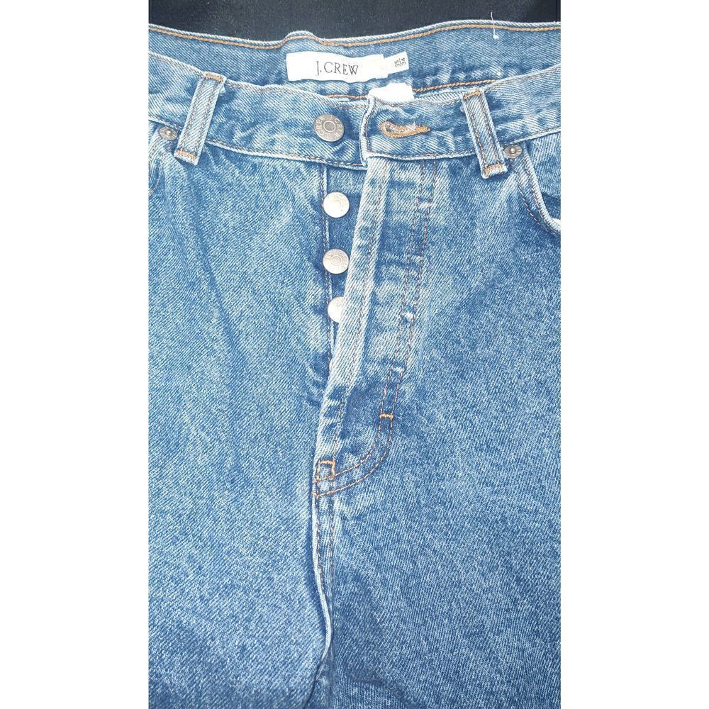 J. Crew Classic Blue Denim Straight Jeans